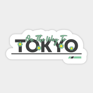 Tokyo t shirt Sticker